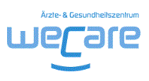 WECARE Ärzte- & und Gesundheitszentrum logo